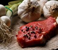 Hirsch-Keule mit Kn.